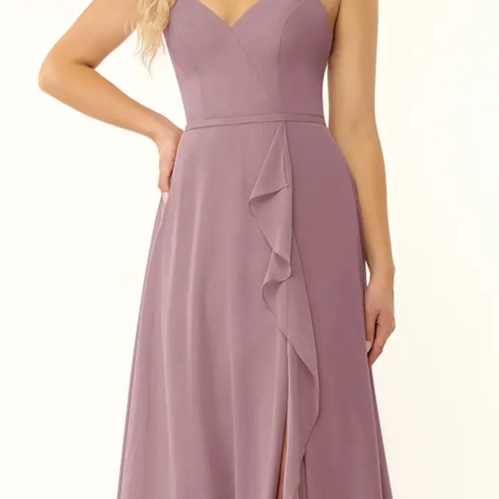 Azazie Naeem Dusty Rose